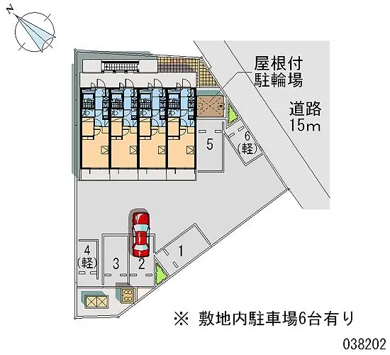 ★手数料０円★前橋市本町３丁目　月極駐車場（LP）